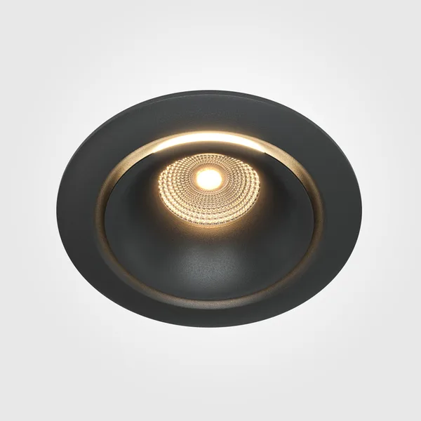 Встраиваемый светильник LED 12Вт Черный IP20 Downlight DL031-L12W3K-D-B Technical Maytoni — фото 3
