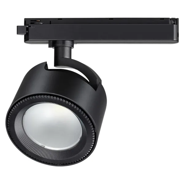 Св-к трековый однофазный IP20 LED 4000K 30W 220-240V PIRUM черный NOVOTECH