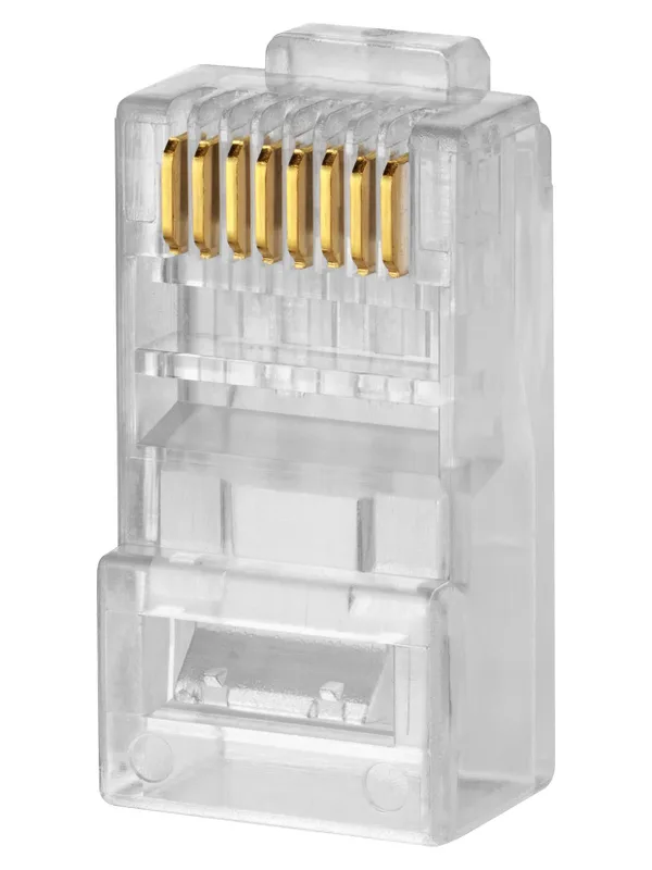 Разъем RJ-45 UTP для кабеля кат. 5Е, 8P8C (1шт) TDM — фото 3