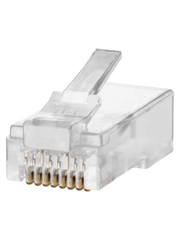 Разъем RJ-45 UTP для кабеля кат. 5Е, 8P8C (1шт) TDM — фото 4