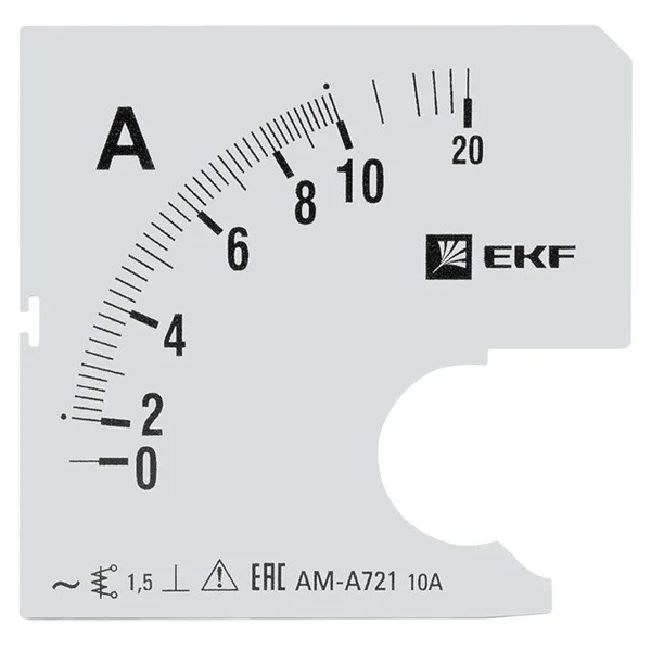 Шкала сменная для A721 10/5А-1,5 PROxima EKF