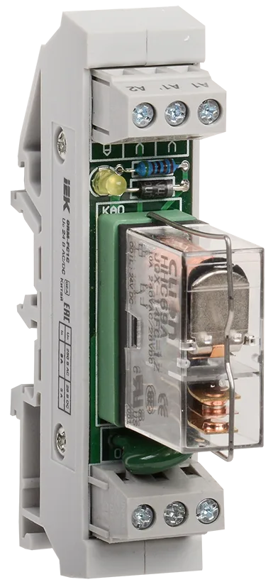 Реле интерфейсное ORM 4 1 контактная группа 24В DC/AC IEK