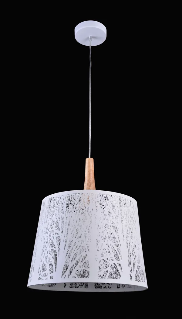 Подвесной светильник 1*E27 60Вт Белый IP20 Lantern MOD029-PL-01-W Maytoni — фото 4