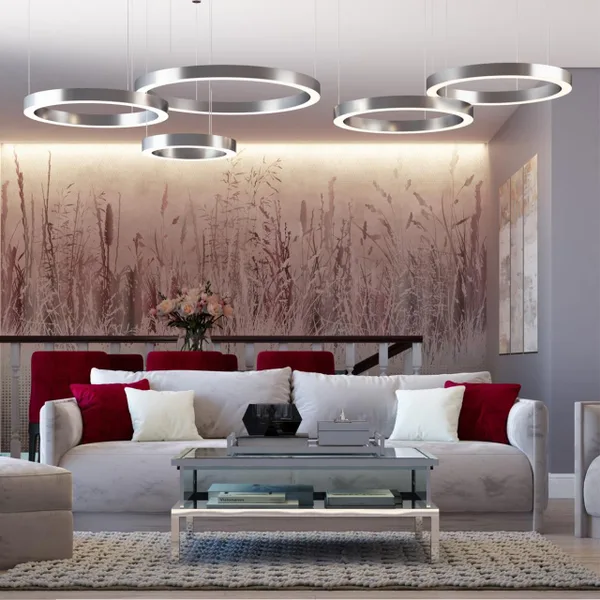 Подвесной св-к IP20 LED 32W 1300Лм 4000K BRIZZI мат.никель/металл ODEON LIGHT — фото 2