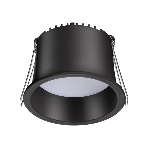 Св-к встр.св/д IP20 LED 4000К 9W 220V TRAN черный NOVOTECH