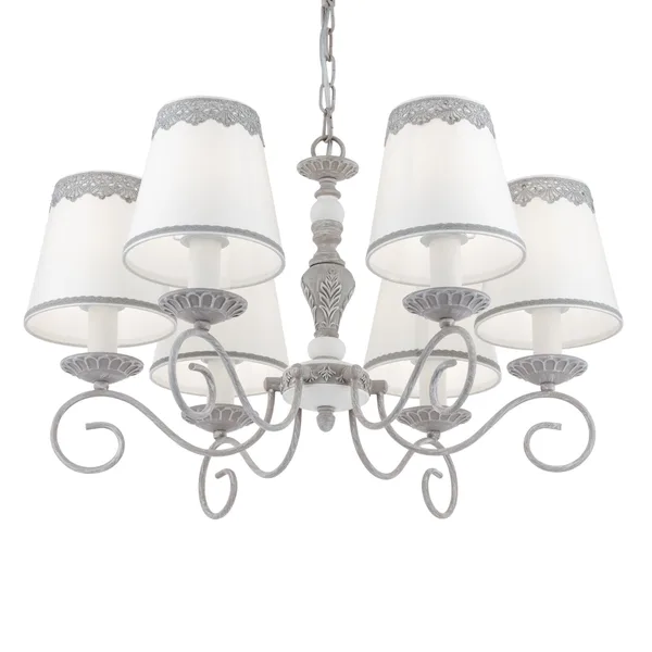 Люстра 6*E14 40Вт Серый IP20 Bouquet ARM023-06-S Maytoni — фото 2