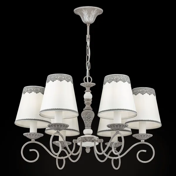 Люстра 6*E14 40Вт Серый IP20 Bouquet ARM023-06-S Maytoni — фото 3