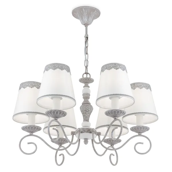Люстра 6*E14 40Вт Серый IP20 Bouquet ARM023-06-S Maytoni