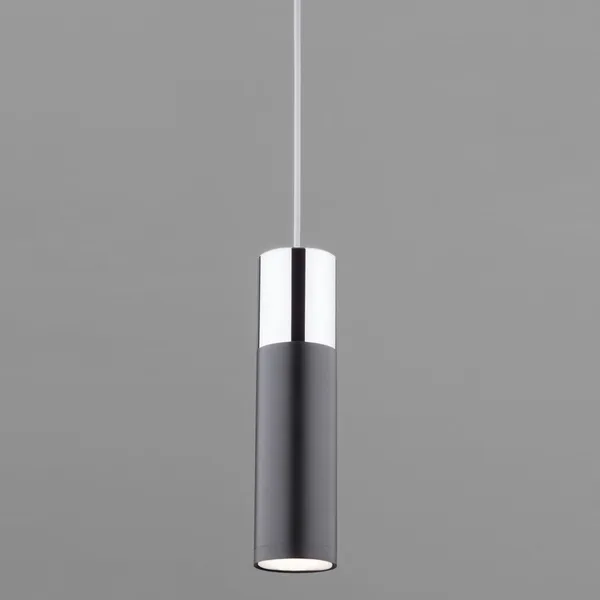 Подвесной светильник хром IP20 (50135/1 LED хром / черный) Eurosvet