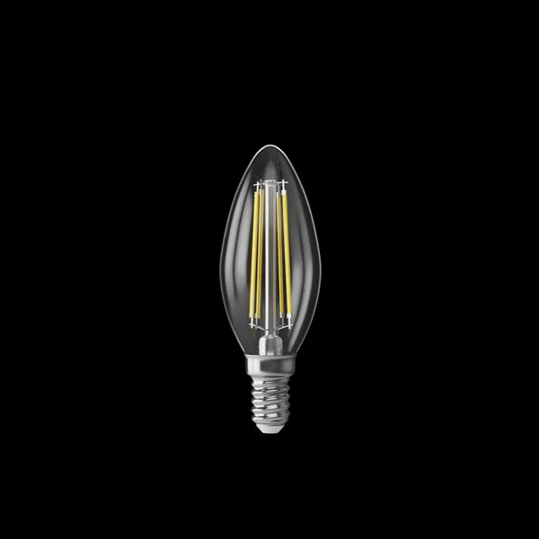 Лампа св/д E14 6,5Вт 4000K Прозрачный Candle 9W Graphene 7135 Voltega — фото 2
