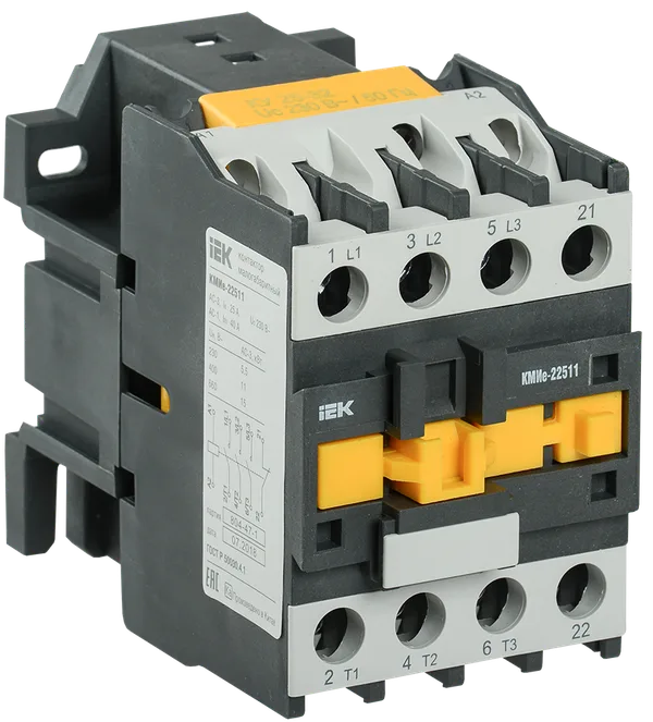 Контактор КМИе-22511 25А 400В/АС3 1НЗ IEK