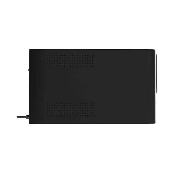 Линейно-интерактивный ИБП ДКС серии Info LCD, 2000 ВА/1200 Вт, 1/1,2xIEC C13, 2xSchuko, USB + RJ45, LCD, 2x9Aч DKC — фото 6