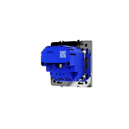 Розетка встраиваемая Voltum S70 с заземлением и защитными шторками, 16А, с USB, A+C, (кашемир) — фото 4