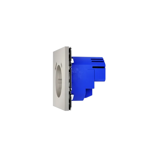 Розетка встраиваемая Voltum S70 с заземлением и защитными шторками, 16А, с USB, A+C, (кашемир) — фото 14