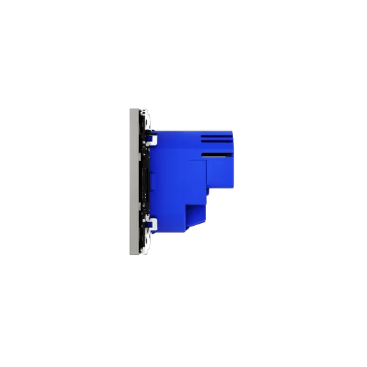 Розетка встраиваемая Voltum S70 с заземлением и защитными шторками, 16А, с USB, A+C, (кашемир) — фото 12