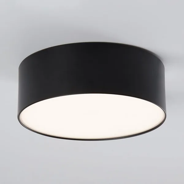 Светильник накладной со светодиодами 28W, 1960Lm, черный (4000К), AL200 “Simple matte” Feron — фото 2