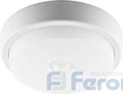 Св-к св/д пылевлагозащ.с ИК-датчиком Feron AL3006 в пласт.корпусе 12W 6500K 220V IP65 белый — фото 2