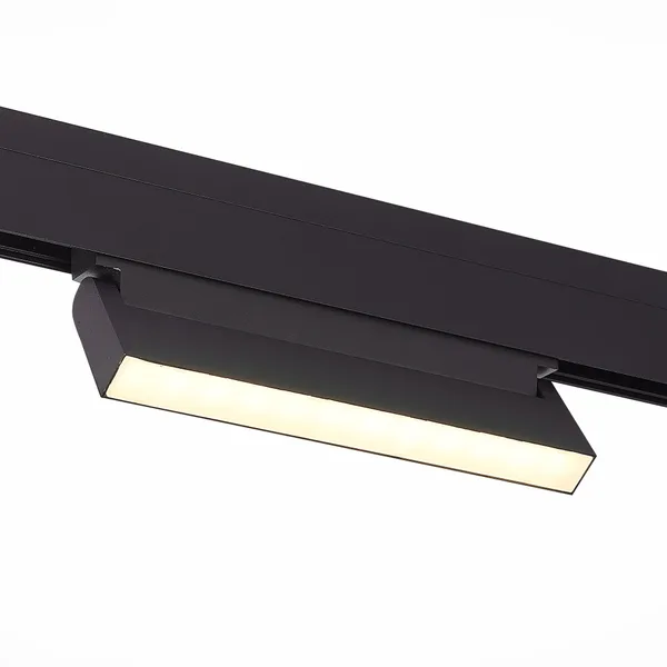 Магнитный трековый светильник Черный LED 1*12Вт 4000К 720Lm Ra>90 120 IP20 L219xW22xH108 48В ST363.446.12 ST LUCE — фото 2