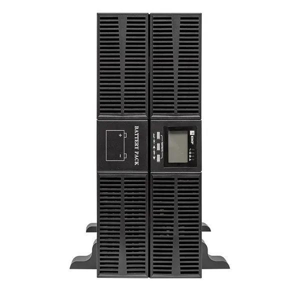 Источник Бесперебойного Питания двойного преобразования E-Power SW900G4 6000 ВА ,для монтажа в стойку,1фазный ,230В, c АКБ 16 х 12В_7Ач EKF — фото 3