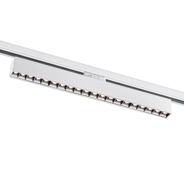 Св-к трехфазный трековый св/д IP20 LED 4000K 30W 220V ITER белый D NOVOTECH — фото 2