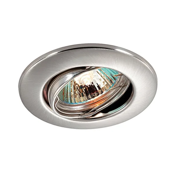 Встр.ПВ св-к IP20 GX5.3 50W 12V CLASSIC никель NOVOTECH