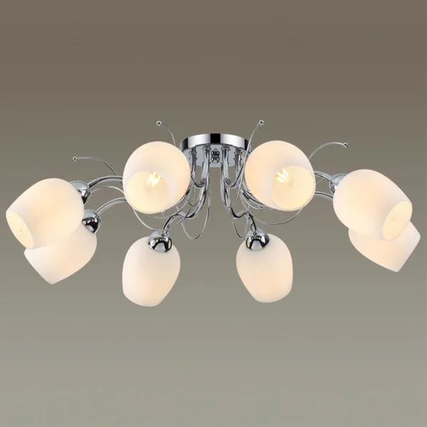 Люстра Потолочная E14 8*40W 220V MARCELA хром LUMION — фото 2