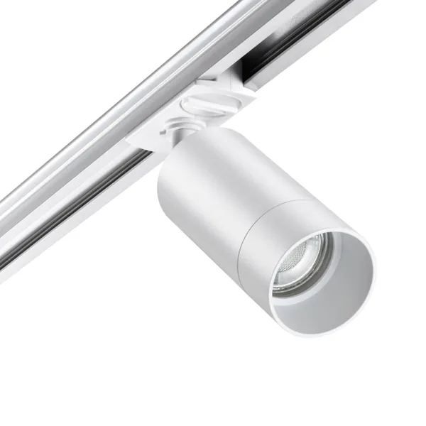 Св-к трековый однофазный двухжильный IP20 GU10 9W 220V SLIM белый NOVOTECH — фото 4