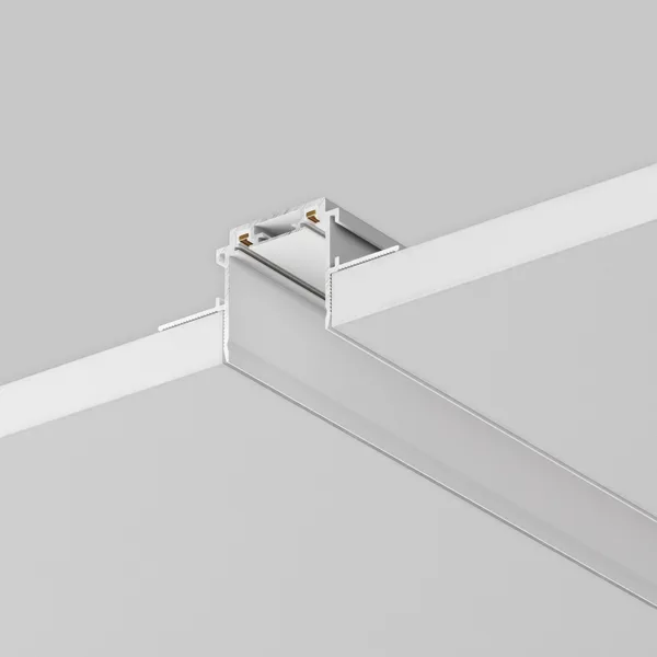 Шинопровод встраиваемый 2000мм Белый Magnetic track system Radity TRA084MP-12W Technical Maytoni — фото 2