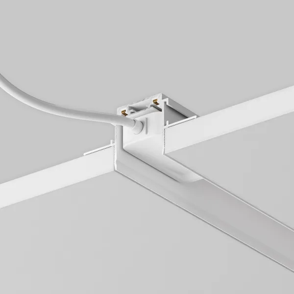 Шинопровод встраиваемый 2000мм Белый Magnetic track system Radity TRA084MP-12W Technical Maytoni — фото 4
