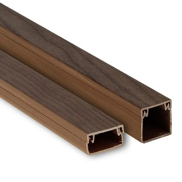 Канал кабельный (15х10) (144 м) темное дерево EKF-Plast — фото 2