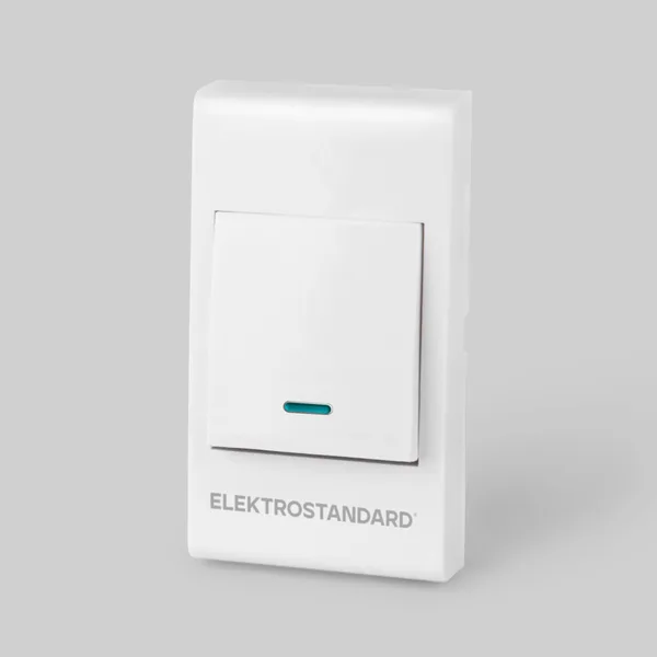 Кнопка для проводного звонка белый IP44 (a055437) Elektrostandard