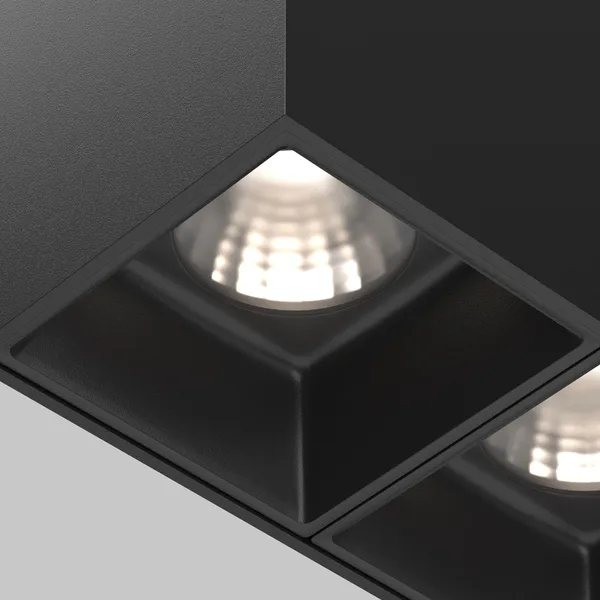 Потолочный светильник LED 24Вт Черный IP20 Ceiling & Wall C065CL-02-L12W4K-B Technical Maytoni — фото 2