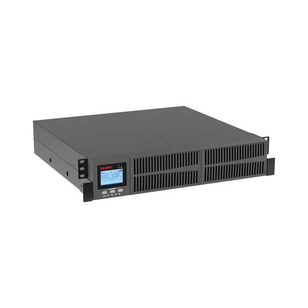 Онлайн ИБП ДКС серии Small Rackmount, 3000 ВА/2700 Вт, 1/1, 8xIEC C13, EPO, USB, RS-232, Rack 2U, 6x9Ач DKC — фото 2