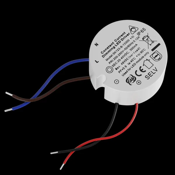 Драйвер Focus Led 25-40V 12Вт IP65 0,3A Пластик Белый C055DR-12W Technical Maytoni — фото 3