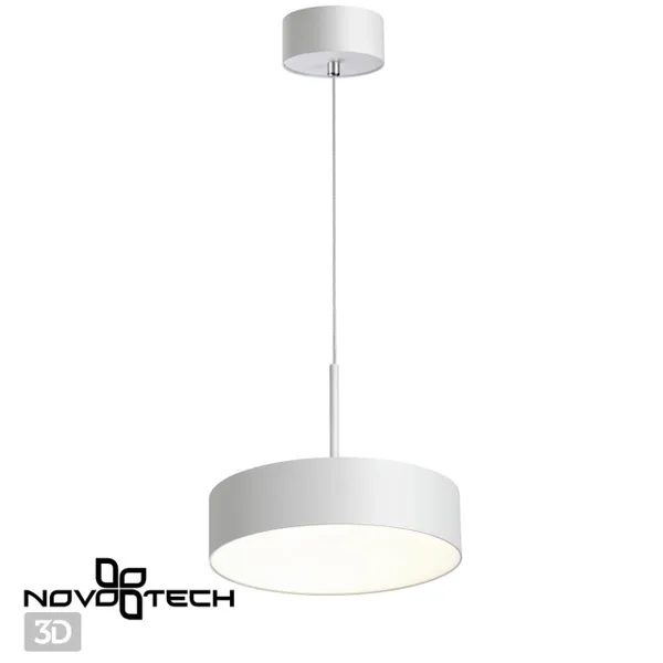 Св-к накл.св/д,длина провода 2м IP20 LED 30W 4000K 2600Лм 100-265V белый PROMETA NOVOTECH — фото 3