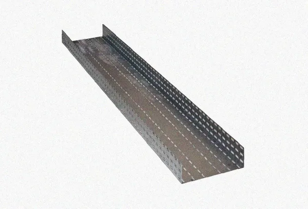 Лоток перфорированный ЛМ 100х65х2000 УХЛ1,5, оцинкованный лист S1,0 Курганский ЗЭМИ