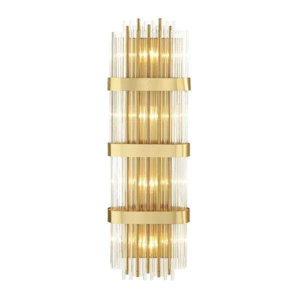 Настенный св-к E14 4*40W высота 810см EMPIRE золото/стекло ODEON LIGHT — фото 5