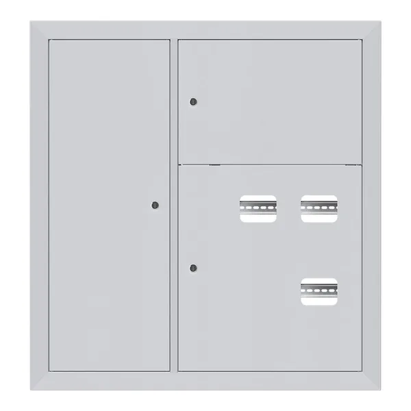 Щит этажный 3 кв, слаботочка слева (1000х950х150) Basic EKF