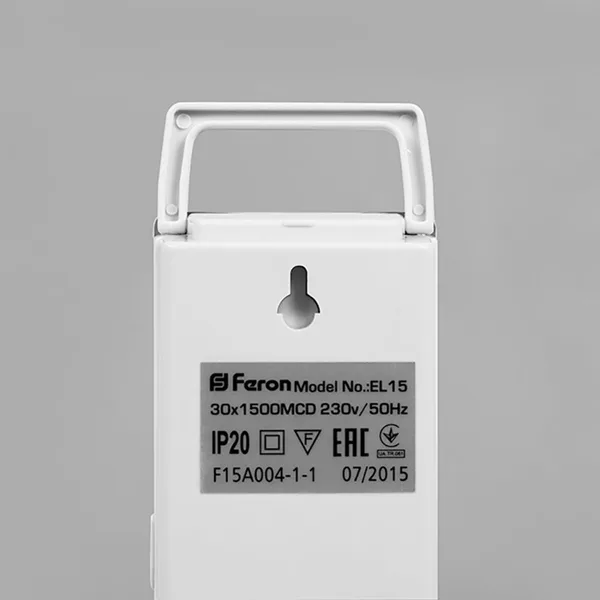 Светильник аккумуляторный, 30 LED DC, белый, EL15 Feron — фото 10