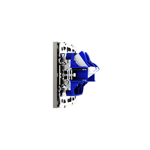 Розетка компьютерная встраиваемая Voltum S70 двойная RJ45+RJ45 КАТ.6, (кашемир) — фото 11