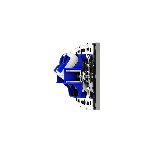 Розетка компьютерная встраиваемая Voltum S70 двойная RJ45+RJ45 КАТ.6, (кашемир) — фото 24