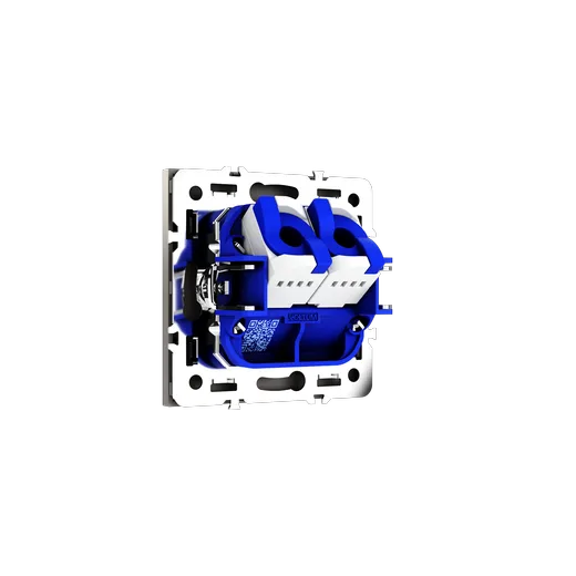 Розетка компьютерная встраиваемая Voltum S70 двойная RJ45+RJ45 КАТ.6, (кашемир) — фото 8