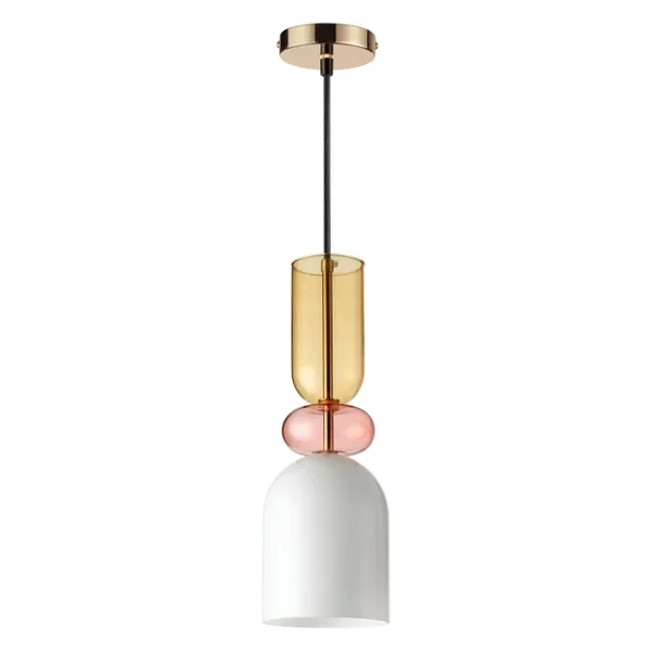Подвес E27 60W 220V GILLIAN золотой LUMION