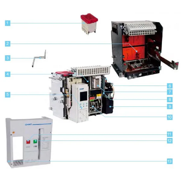 Блок питания PSU АС400В для NA8-2500-7500 (R) CHINT