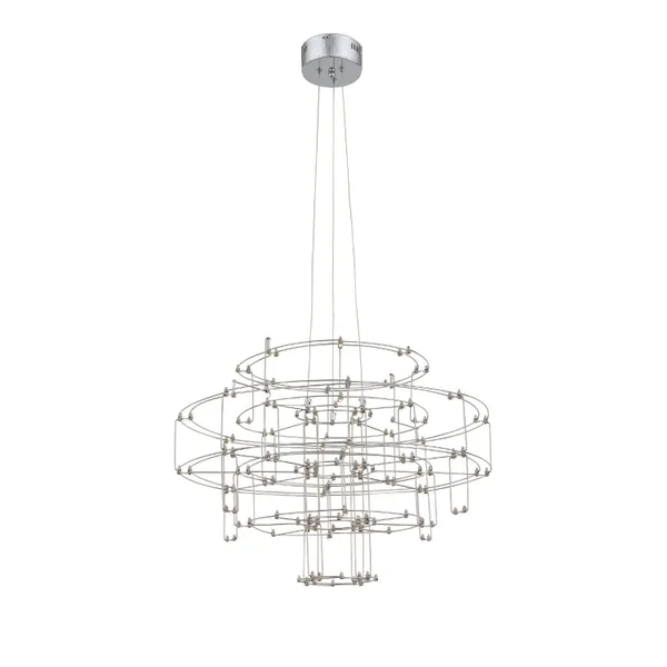 Люстра подвесная Хром/Хром LED 64*0,2Вт 3200К SL798.103.64 ST LUCE