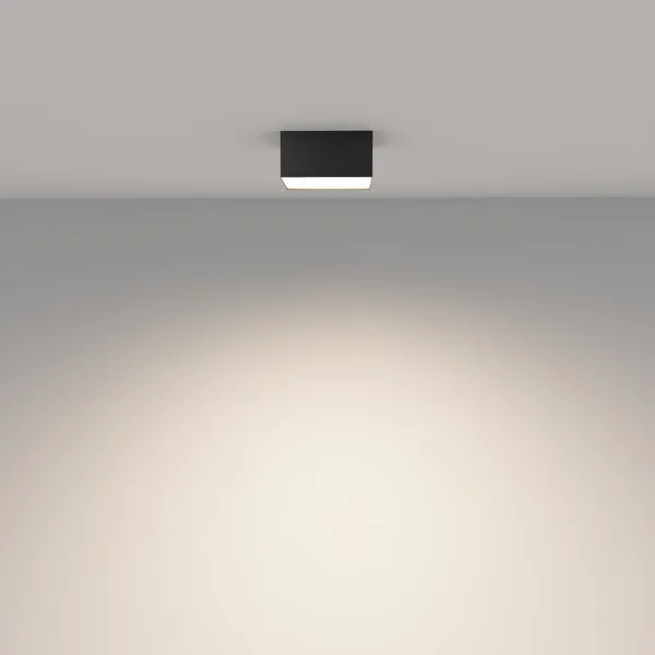 Потолочный светильник LED 12Вт Черный IP20 Ceiling & Wall C032CL-12W3K-SQ-B Technical Maytoni — фото 4