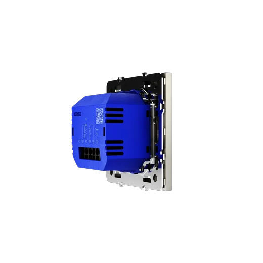 Терморегулятор электронный Voltum S70 с индикацией и датчиком, для теплого пола, (шелк) — фото 25