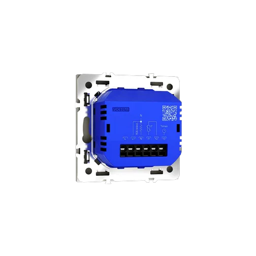Терморегулятор электронный Voltum S70 с индикацией и датчиком, для теплого пола, (шелк) — фото 7