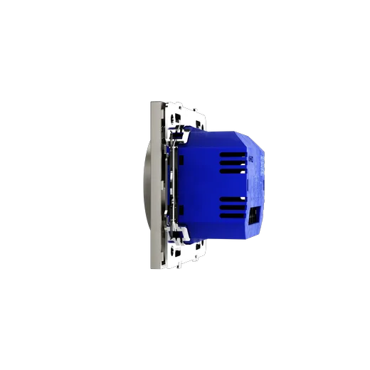 Терморегулятор электронный Voltum S70 с индикацией и датчиком, для теплого пола, (шелк) — фото 11