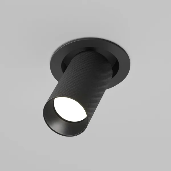 Встраиваемый светильник 1*GU10 10Вт Черный IP20 Ceiling & Wall C081CL-01-GU10-B Technical Maytoni — фото 4